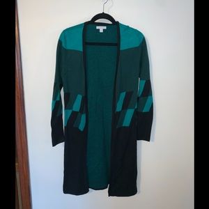 New York and Company Duster Cardigan
